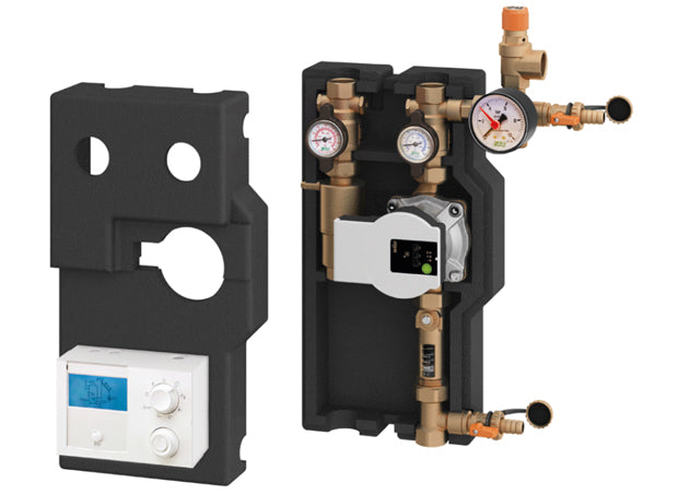 FAR Rubinetterie  218M supply and return booster unit for solar thermal