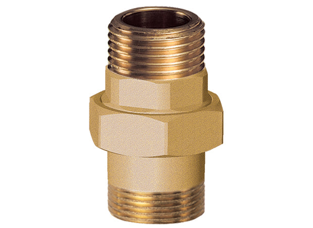 FAR Rubinetterie 5143 - 3 Piece straight connection with male connections