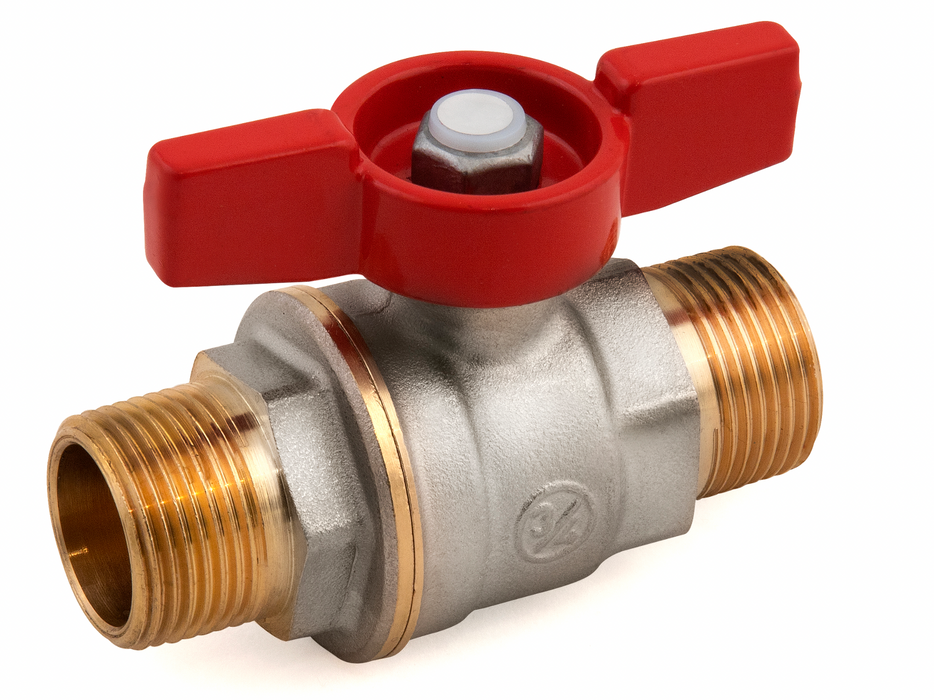 Giacomini R913 DADO ball valve, male-male connections