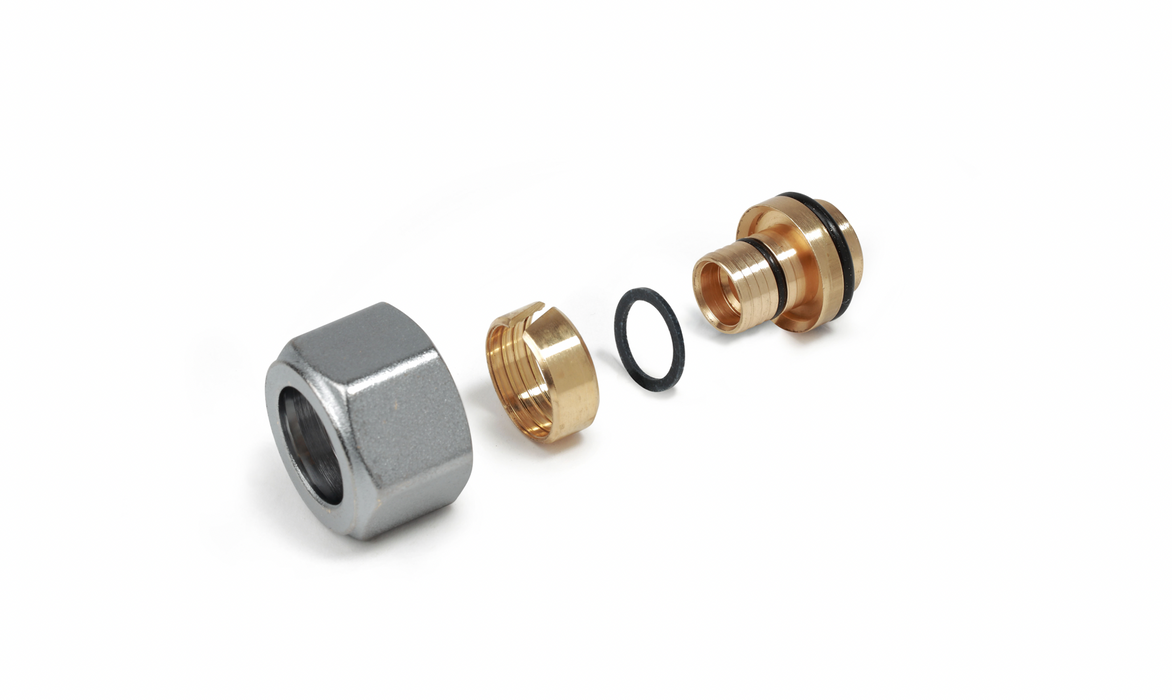 R179AM Multilayer and plastic pipe adaptor 18x2