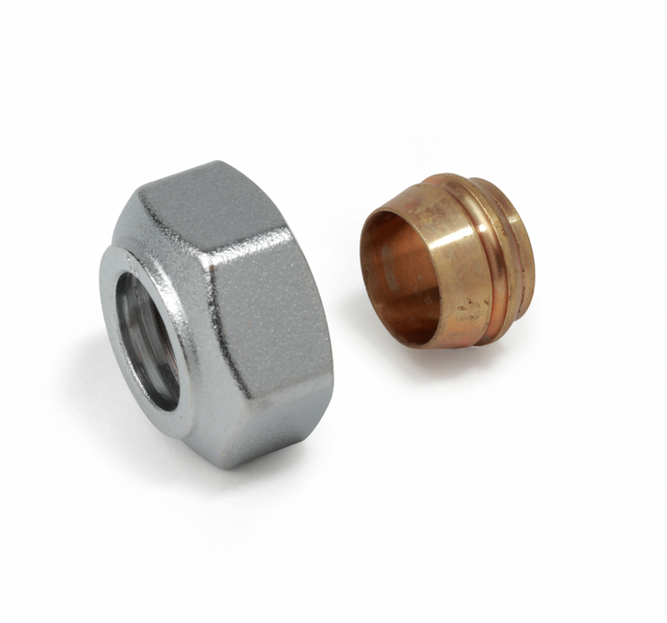 R178E Copper pipe adaptor, Eurocone connections