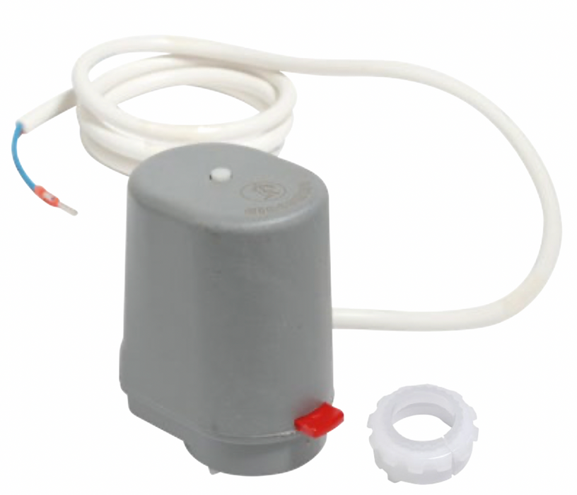 Giacomini R473 thermo-electric actuator, normally closed, Click connection