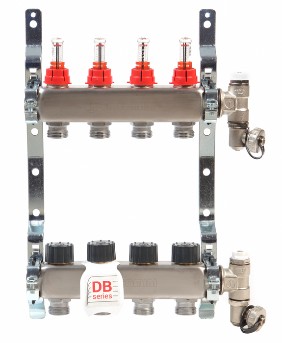 R553FSDB Stainless steel manifold with dynamic flow balancing
