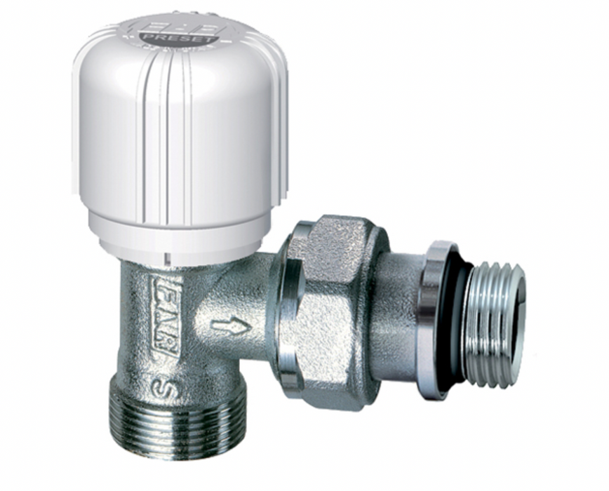 Far rubinetterie thermostatic valve & lockshield pack