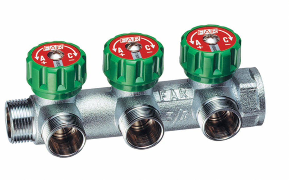 FAR Rubinetterie Mulltifar potable manifolds