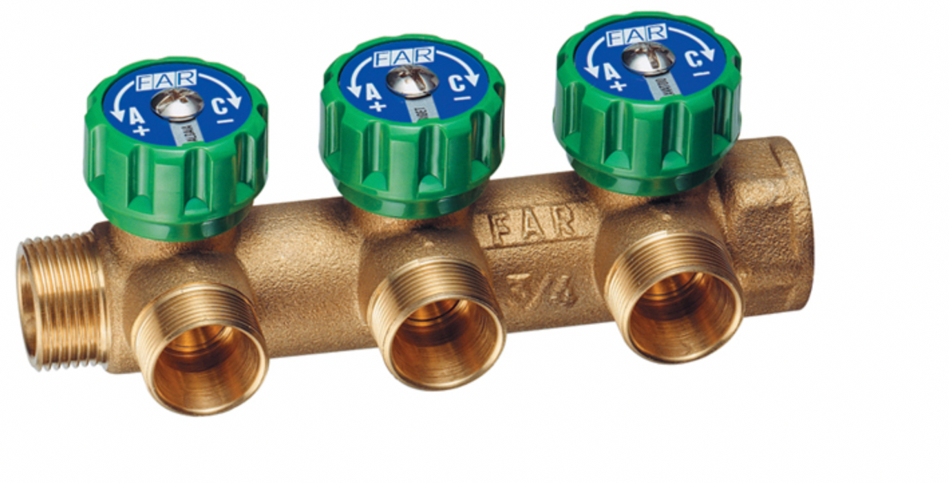 FAR Rubinetterie Mulltifar potable manifolds