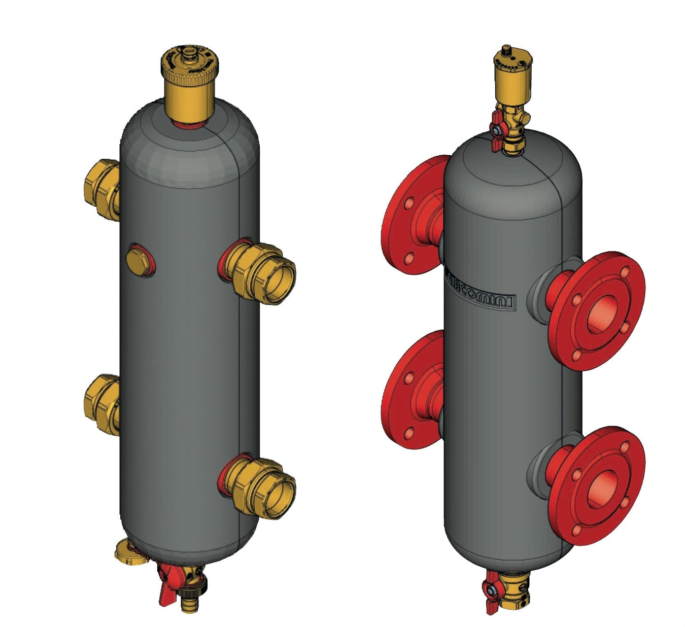Giacomini Commercial - Boiler room components
