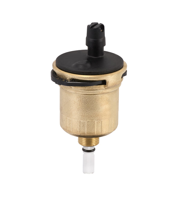 Giacomini R89 High-performance automatic air vent with integrated filter and vertical vent