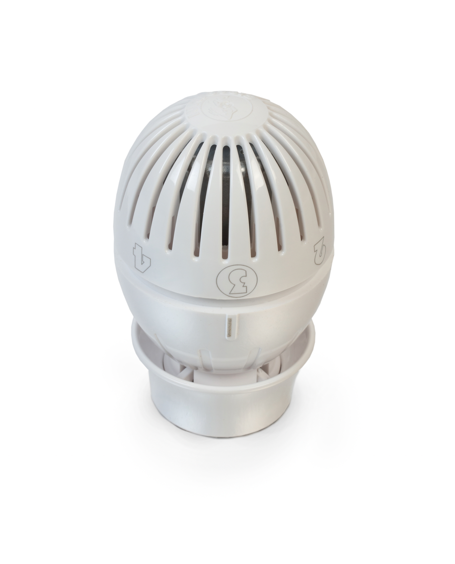 Giacomini R470 Thermostatic head with liquid sensor, CLIP CLAP quick c ...