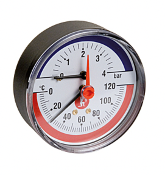 Giacomini R226 Thermometer/pressure gauge