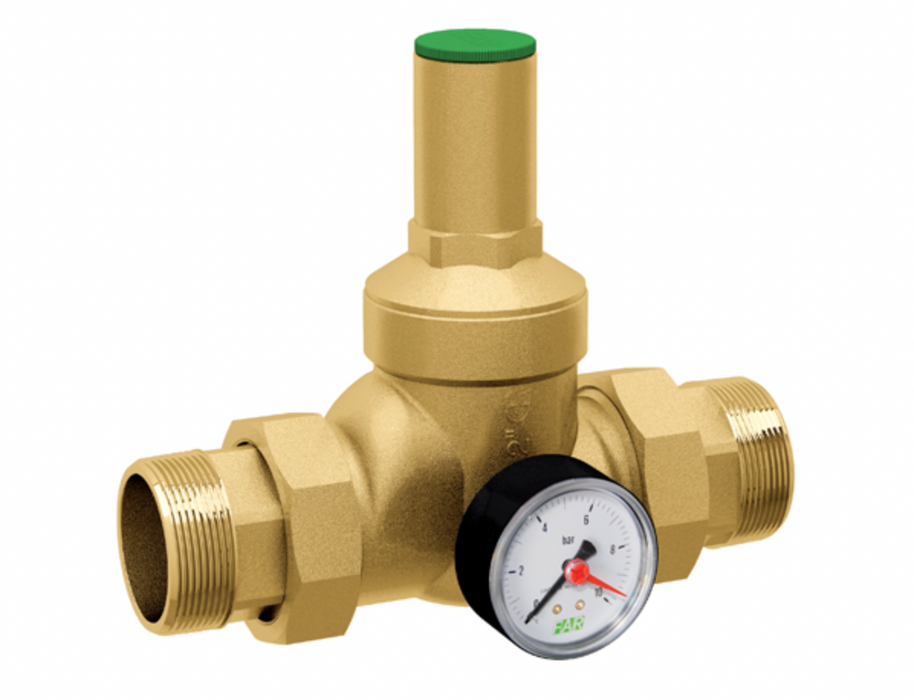 FAR Rubinetterie 2805 2 pressure reducing valve with gauge