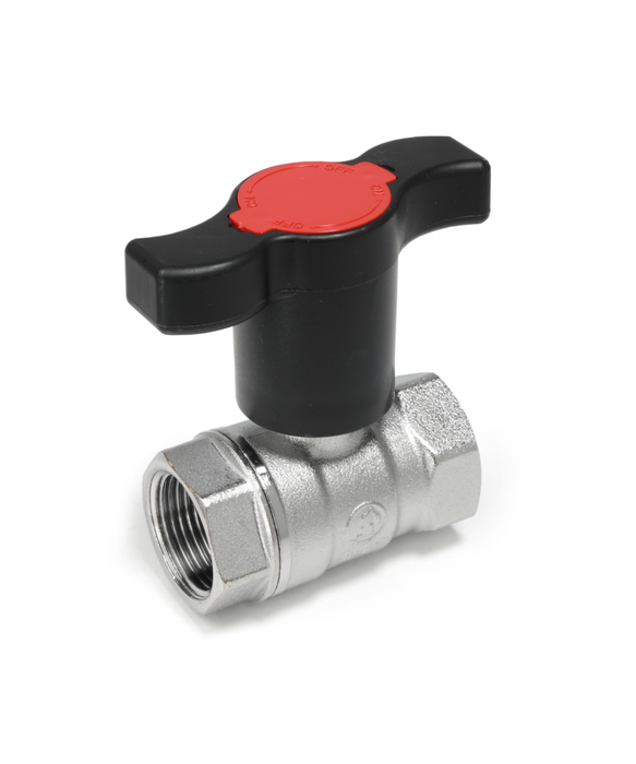 R250DXT Ball valve, female-female connections