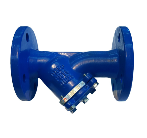 R74FL Y-Strainer with Stainless Steel Screen, Epoxy Painted, WRAS approved