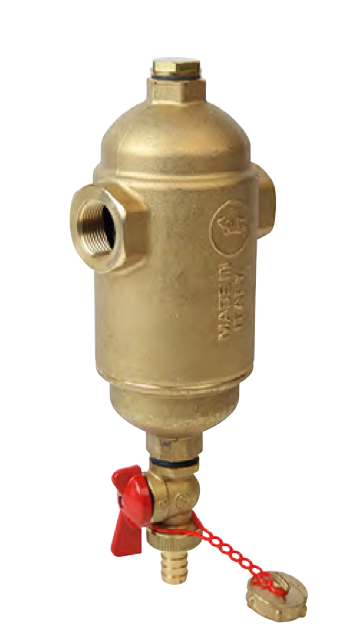 R146D Dirt separator with threaded connections