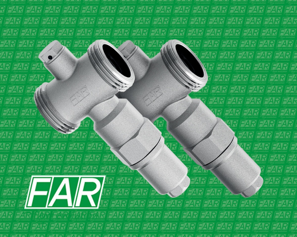 Far Ru FAR Rubinetterie 2900/2901 anti-freeze protection valves (2 Pack ...
